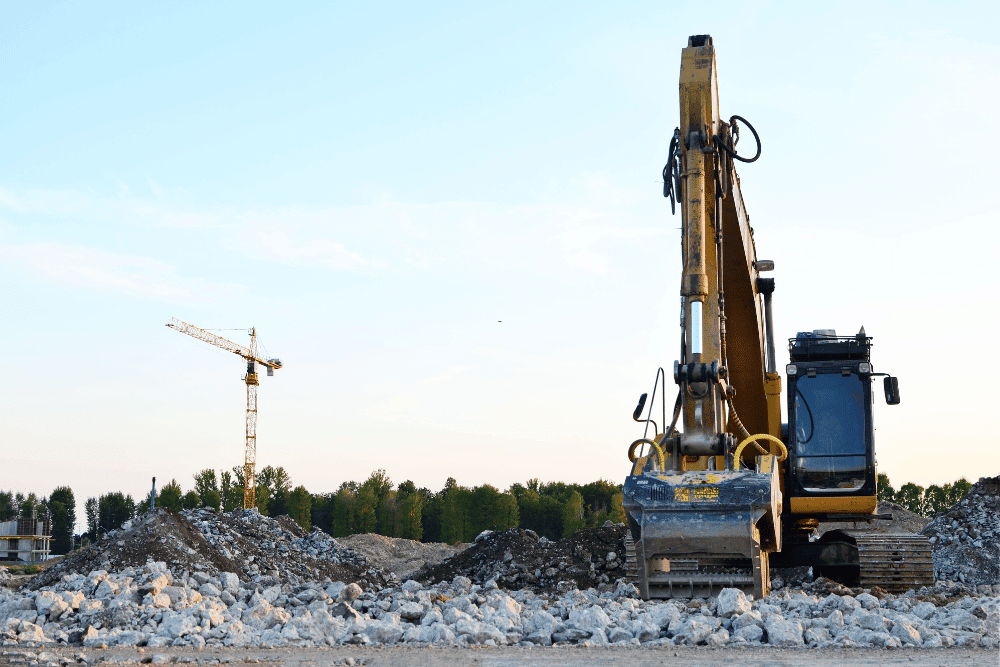 concrete crushing contractor