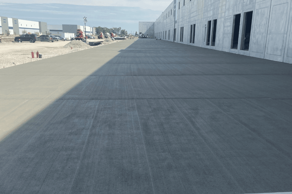 Concrete paving